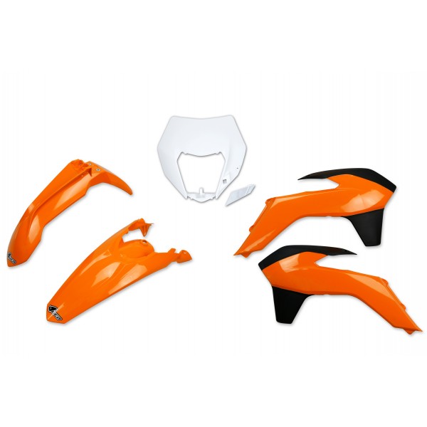 UFO SET PLASTIK KTM EXC-F 250/350/450/500 2014-2016